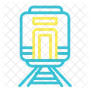Transport Train Travelling Icon