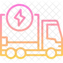 Transport Truck Trucking 아이콘