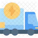 Transport Truck Trucking 아이콘