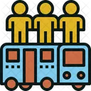 Public Transport Passager Icon