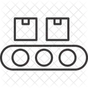 Cinta Transportadora Aeropuerto Icono