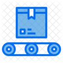 Transportador Caja De Paquete Icono