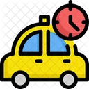 Taxi Clock Service Icon
