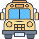 Transportation Bus School Bus Icon