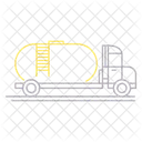 Combustible Gasolina Camion Icono