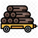 Transporte de toras  Ícone