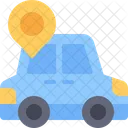 Transporte Automovel Compartilhamento Ícone