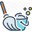 Trapear Fregar Limpiar Icono