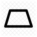 Trapecio Matematicas Circulo Icono