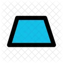 Trapecio Matematicas Circulo Icono