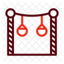 Trapez Zirkus Akrobatik Symbol