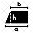 Trapeze Geometrie Math Icône