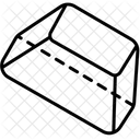 Trapezoid Geometric Shape Icon