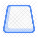 Trapezoid Graph Triangle Icon