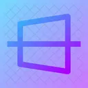 Trapezoid Line Horizontal Trapezoid Line Horizontal Line Horizontal Icon