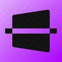 Trapezoid Line Horizontal Trapezoid Line Horizontal Line Horizontal Icon