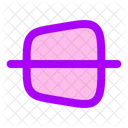 Trapezoid Line Horizontal Trapezoid Line Horizontal Line Horizontal Icon