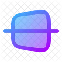 Trapezoid Line Horizontal Trapezoid Line Horizontal Line Horizontal Icon
