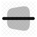Trapezoid Line Horizontal Trapezoid Line Horizontal Line Horizontal Icon