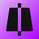 Trapezoid Line Vertical Trapezoid Line Vertical Line Vertical Icon