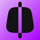 Trapezoid Line Vertical Trapezoid Line Vertical Line Vertical Icon