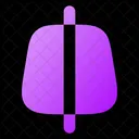 Trapezoid Line Vertical Trapezoid Line Vertical Line Vertical Icon