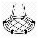Trapping Net Mesh Catching Icon