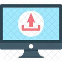 Trasferimento Dati Caricamento Lancio Del Sito Web Icon