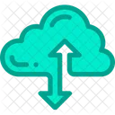 Cloud Connessione Server Icon