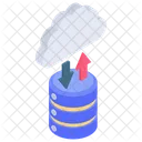 Trasferimento Dati Cloud Hosting Cloud Archiviazione Cloud Icon