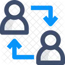 Dati Personali Trasferimento Dati Utente Scambio Dati Utente Icon