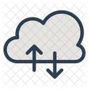 Trasferimento cloud  Icon