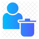 Trash Dust Bin Icon