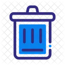 Trash Digital Interface Icon