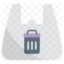 Trash Poly Bag Plastic Bag Icon
