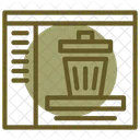 Trash Bin Recycle Bin Icon