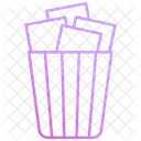 Trash Garbage Bin Icon