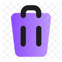 Trash Garbage Bin Icon