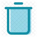 Trash Delte Bin Icon