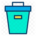 Trash Box Bin Recycle Bin Icon