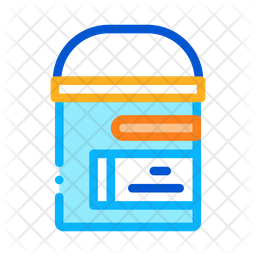 Trash Icon Of Colored Outline Style Available In Svg Png Eps Ai Icon Fonts