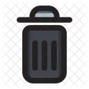 Trash Garbage Bin Icon