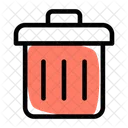 Trash Garbage Bin Icon