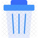 Trash Bin Can Icon