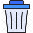 Trash Bin Can Icon