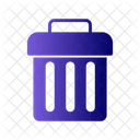 Trash Can Delete Icon