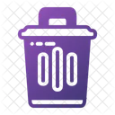 Trash Garbage Bin Icon