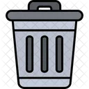 Trash Can Covid Icon