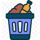 Trash Bucket Basket Icon