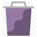 Trash Garbage Can Icon